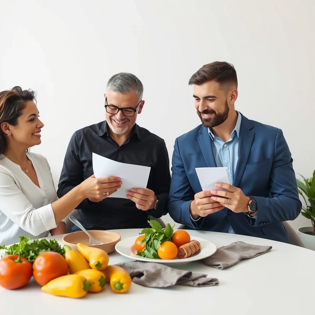 Couple recevant leur consultation NutriCouple